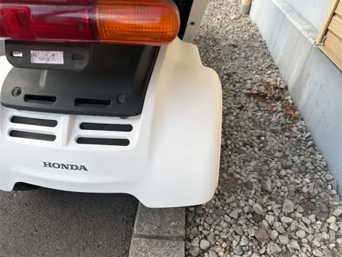 リアビュー HONDAロゴ入り後部カバーとテールランプ